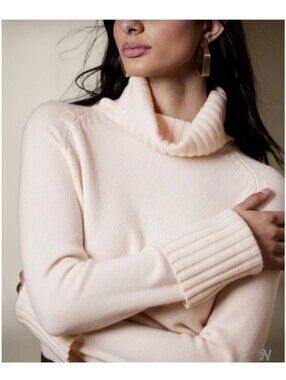 Banana Republic Cream TurtleNeck Sweater